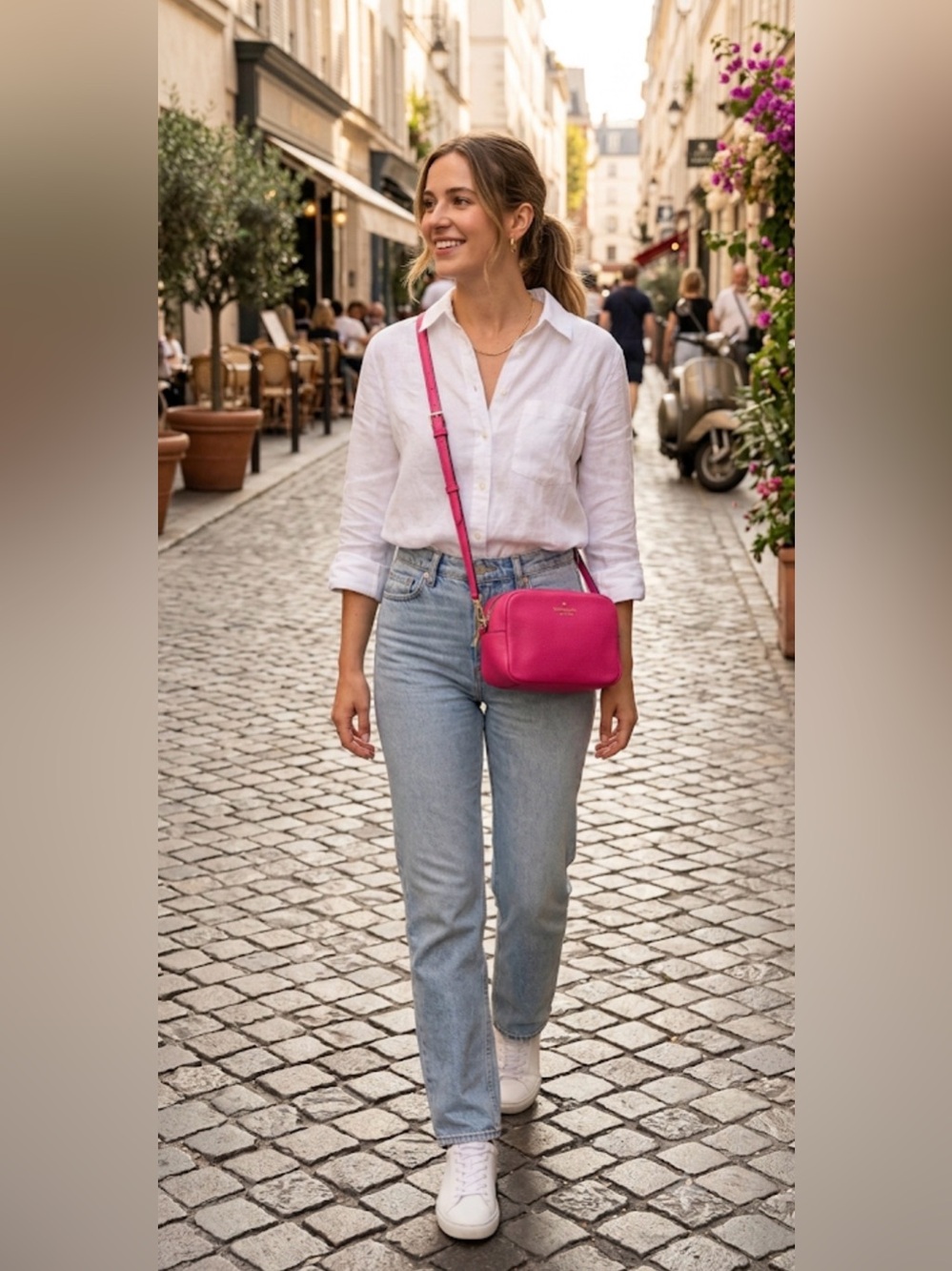 Kate Spade Hot Pink Crossbody Bag